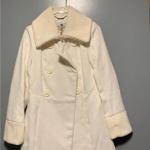 Worthington Women's Cream Pea Coat